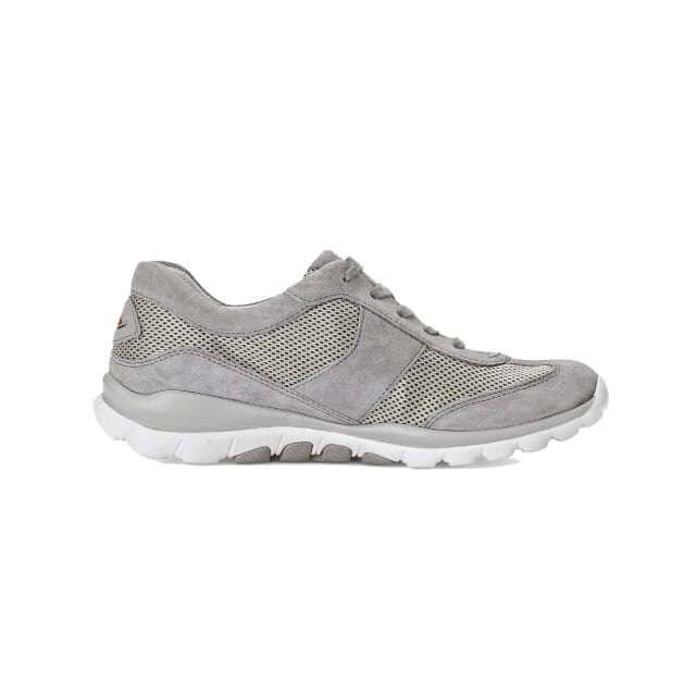 Gabor rollingsoft sensitive 86.966.39 - dames rollende wandelsneaker - Grijs - maat 42.5 (EU) 8.5 (UK)