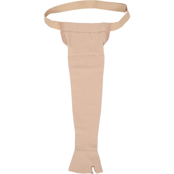Armmouw na Mastectomie XXL Anti-Zwelling Hoge Elasticiteit Ergonomisch Zacht Lymfoedeem Compressie beige