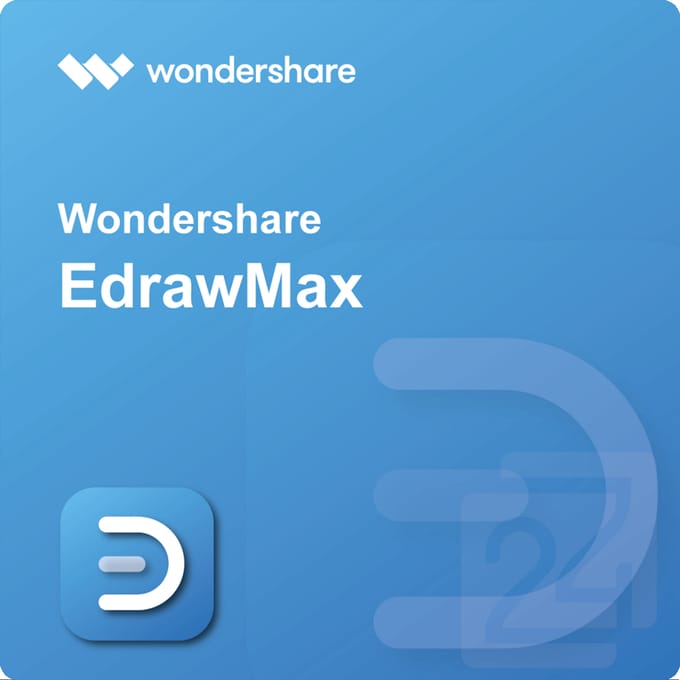 Wondershare EdrawMax 3 Devices 1 Jaar Nieuwe Aankoop