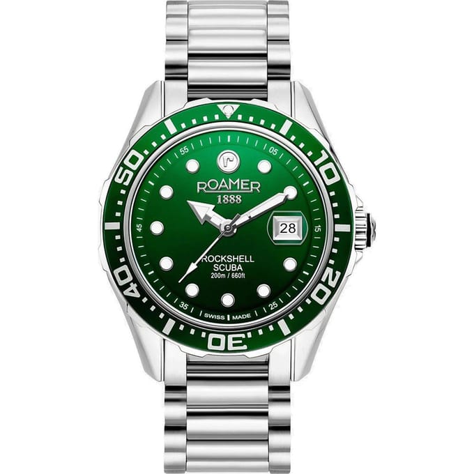 Roamer Rockshell 220858-41-75-50 Rockshell Mark III Scuba Horloge