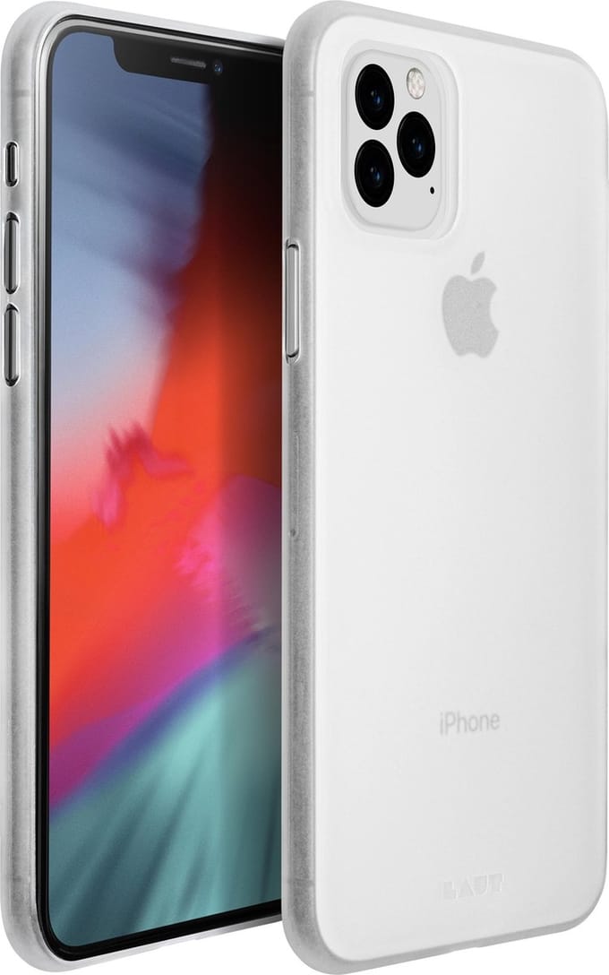 LAUT Slimskin kunststof hoesje geschikt voor iPhone 11 Pro - wit