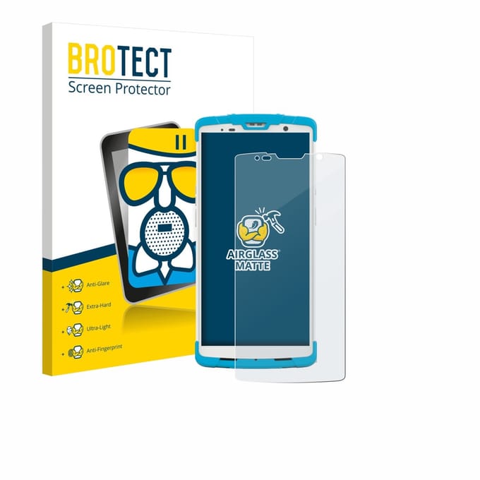 BROTECT - Screenprotector voor Newland SD55 Lynx MD - Folie Beschermfolie Beschermglas matte