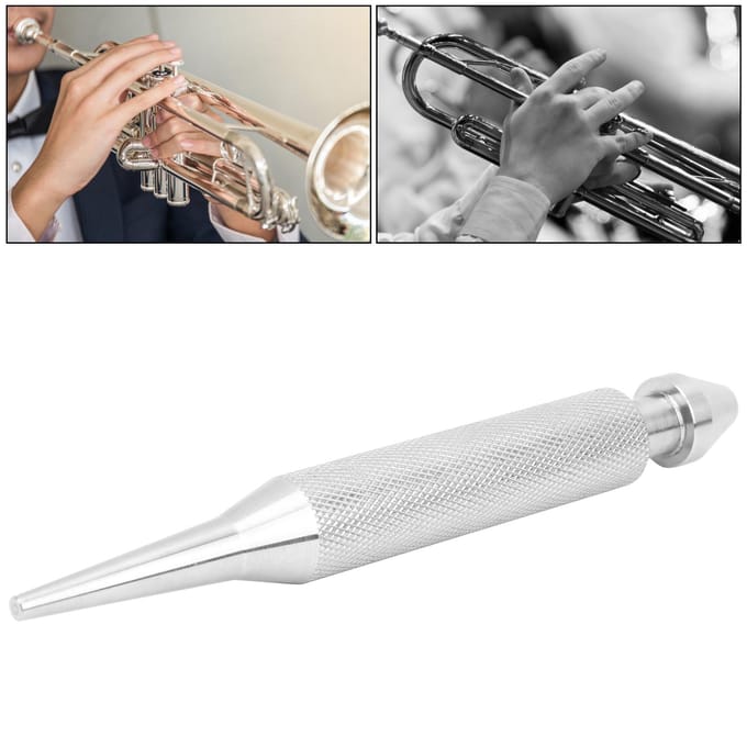 Mondstuk Reparatiegereedschap voor Trompet Trombone Richtgereedschap Muziekinstrument Accessoires white