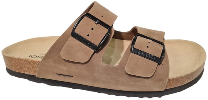 Josef Seibel - JOSEF 01 - Heren slippers - Kleur: Groen - Maat: 48