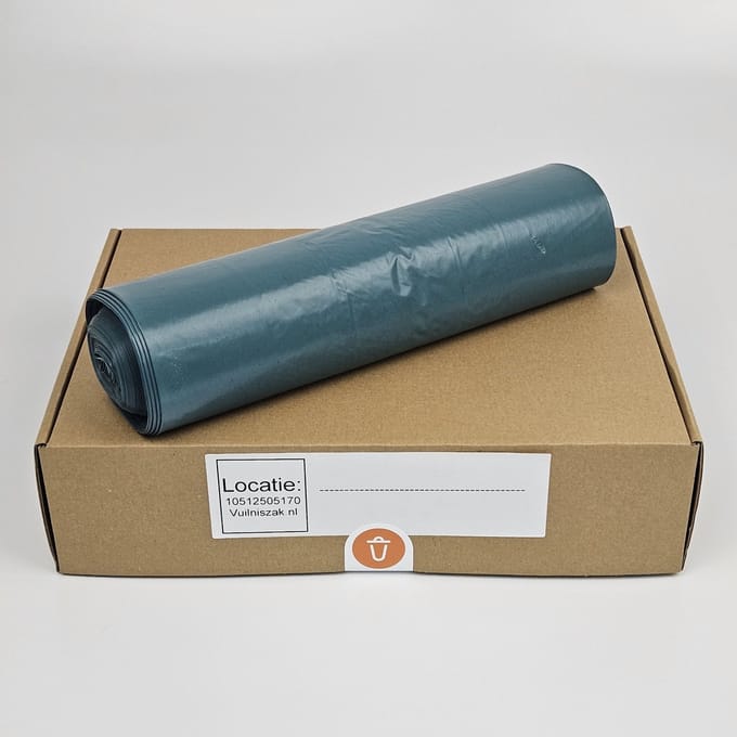 Afvalzak blauw – 200 liter – 3 rollen – 65/20x125cm