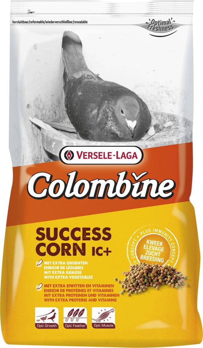Colombine Succes-Corn Ic Met Eiwitkorrel - Duivenvoer - 3 kg