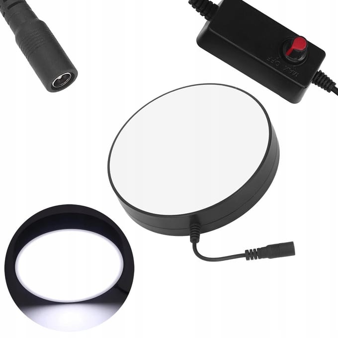 Rosfix LED Onderverlichting 135 mm - Instelbare Helderheid 6–10W - Ø130mm, AC230V