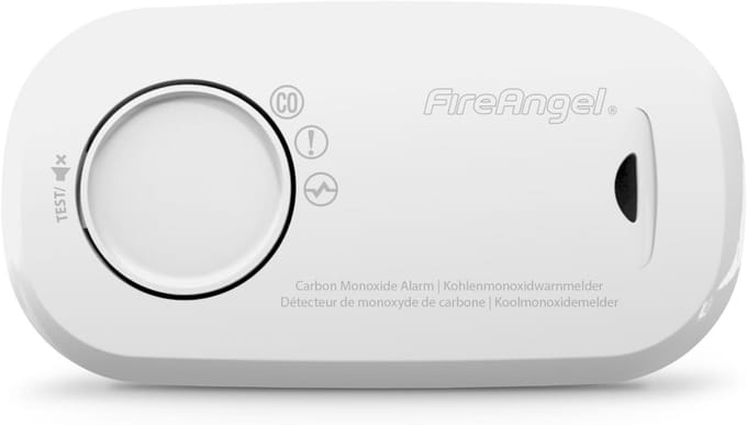 Koolmonoxide Melder - CO Alarm - Veiligheid Thuis - 10 Jaar Sensor - 12x6x4 cm - Wit
