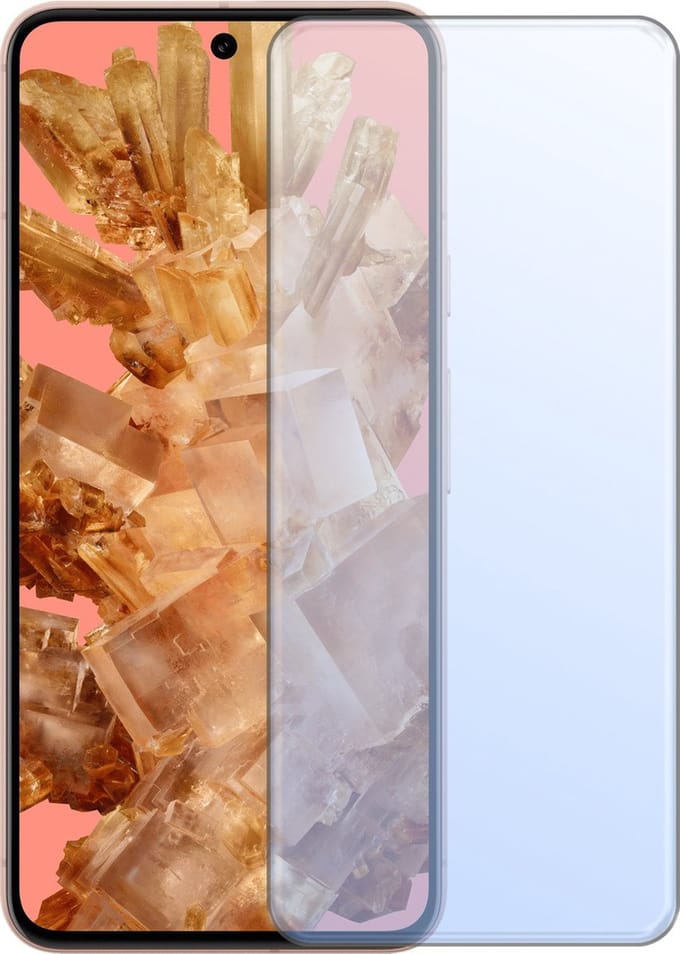 Screenprotector - Geschikt voor Google Pixel 8 - Extra Sterk - Gehard Glas - Beschermglas - Tempered Glass - Screen Protector