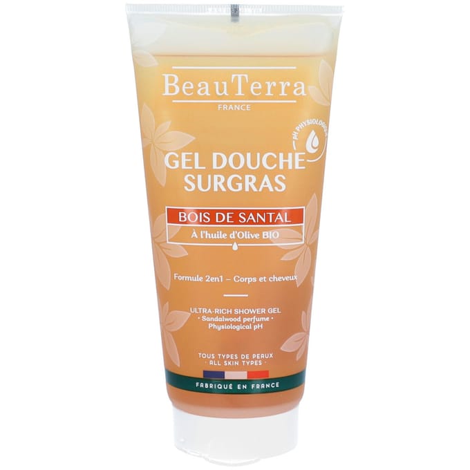 BeauTerra Ultra Rich Shower Gel Bois De Santal 200 ml