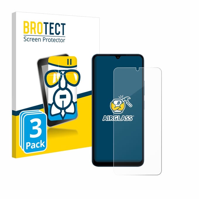 Screenprotector 3 Stuks voor Xiaomi Redmi 13C Beschermglas transparant