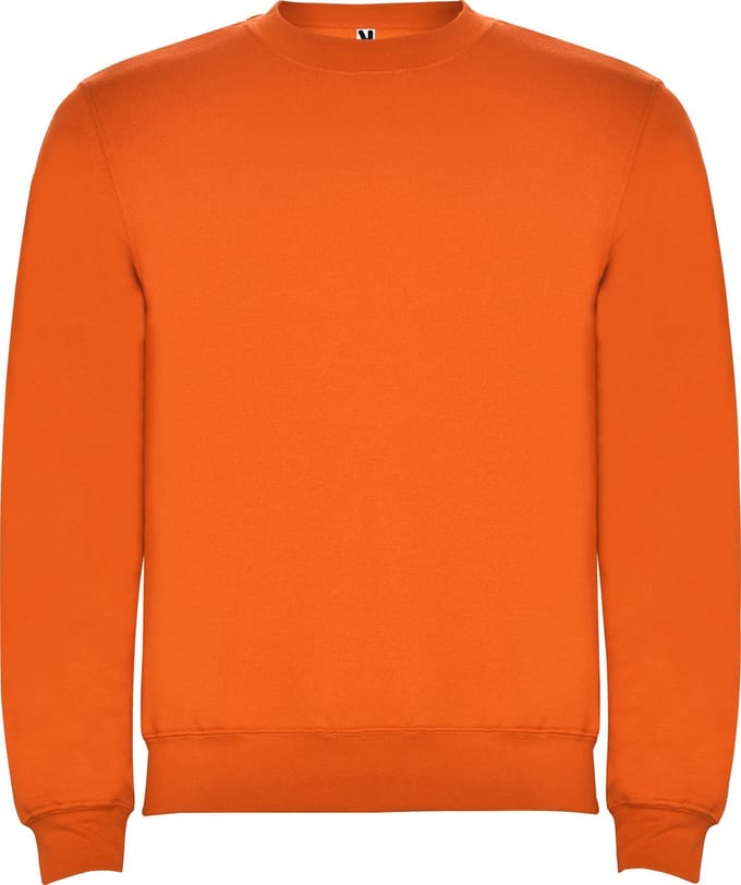 Oranje kinder unisex OEKO TEX sweater Classica merk Roly 4 jaar 98-104