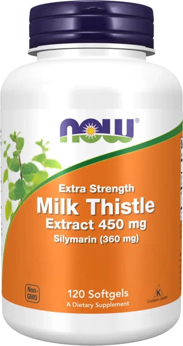 Silymarin Milk Thistle Extract 450mg - 120 softgels