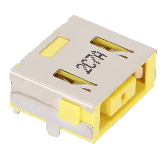 Voedingsinterfacekop AC DC-voedingsaansluiting Voedingsconnector Oplaadpoort Geschikt voor Lenovo IdeaPad yellow