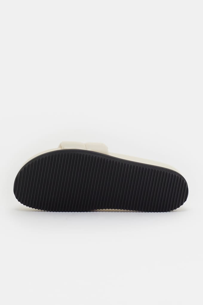 Closed Slipper Sandal Shoes Ecru Größe: 41 | Flip-Flops Outlet | Damen | Braun