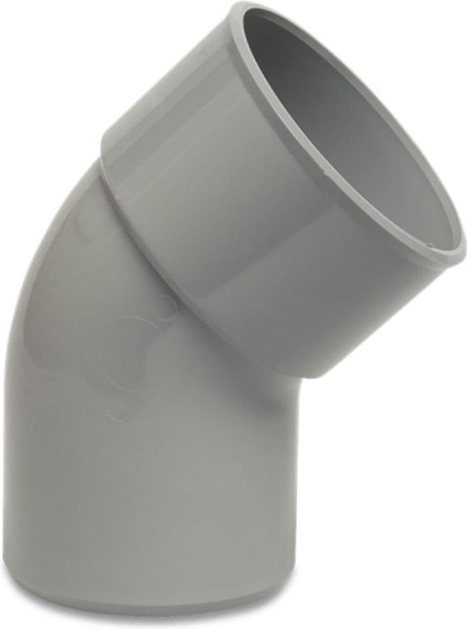 PVC RIOOLBOCHT 45 GR MOF/SPIE 110 MM