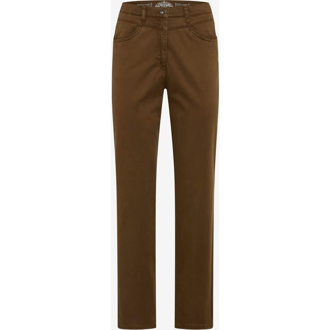 Raphaela by Brax Dames Jeans  Style CAREN NEW HAZELNUT, bruin, maat 40K
