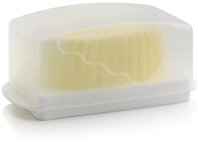 Tupperware Botervloot wit – boterdoos, boterkuipje