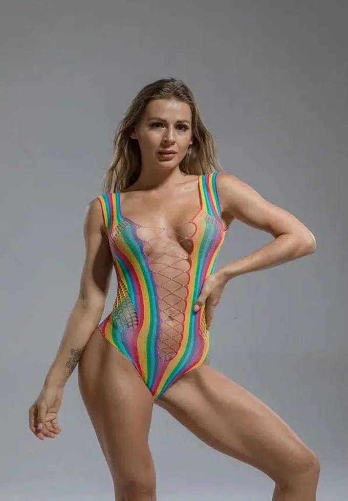 Cindylove - Visnet Body - One size - Rainbow