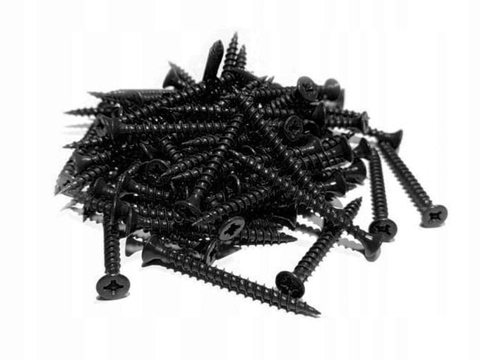Zwarte Fosfaat Metaal Schroeven 4,2x70mm - 1kg