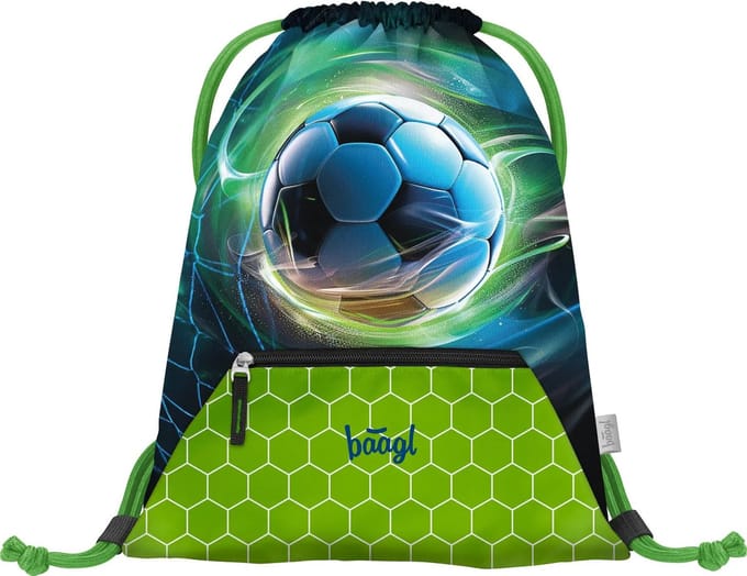 Baagl Gymtas Voetbal Bal met rits