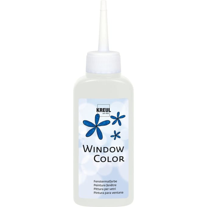 Kreul Window Color, 80 ml - Sneeuwwit