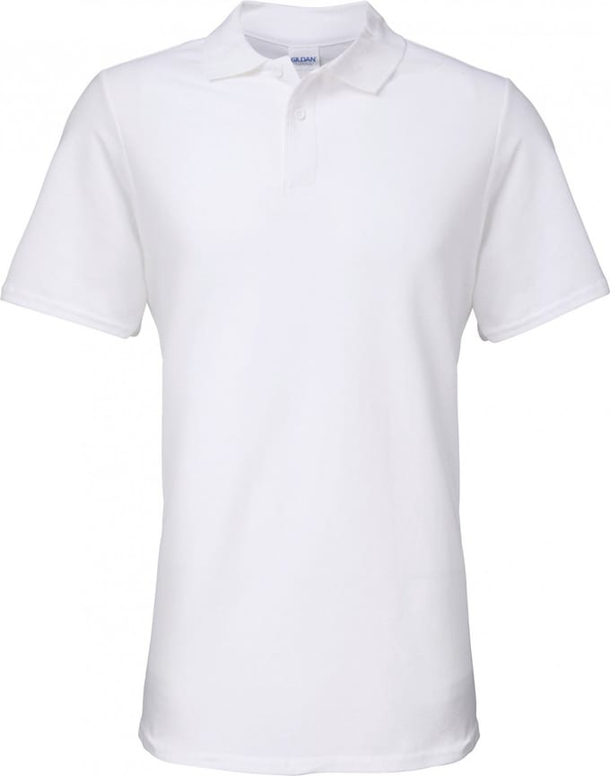 Gildan - Softstyle Piqué Polo - White maat XXL