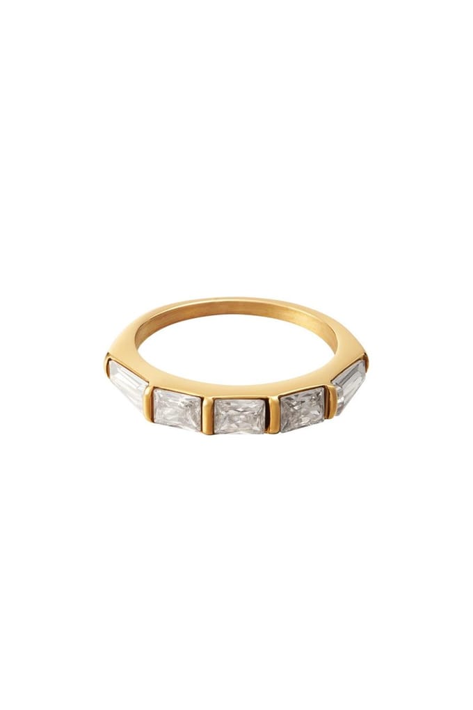 Ring - vierkante - Maat 16- Yehwang