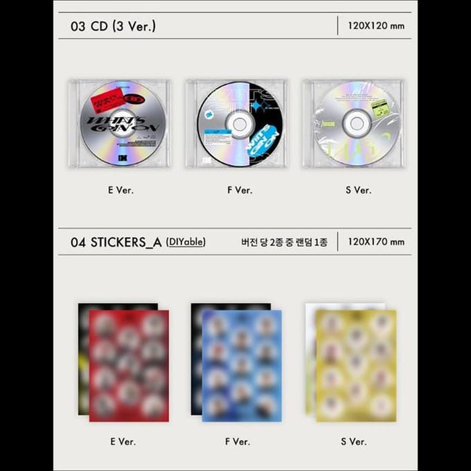 OMEGA X - WHAT'S GOIN ON Album + Gratis Cadeau Random,No poster black
