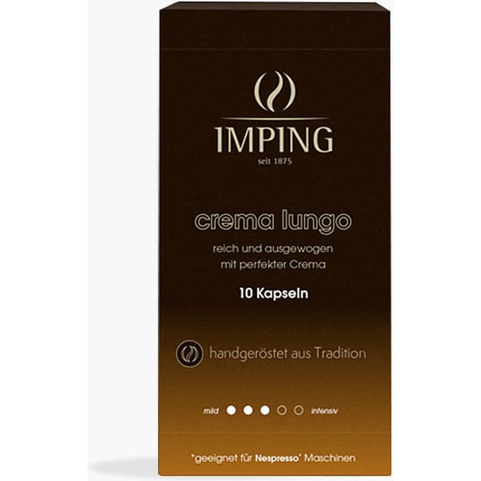 Imping Kaffee Imping Crema Lungo 10 capsules Nespresso®-compatibel