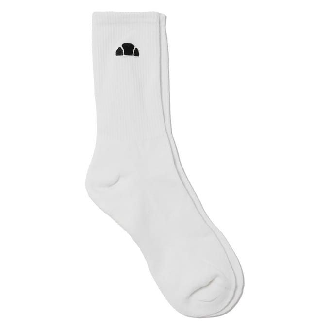 Ellesse Unisex Volwassen Alacre Crew Sokken (Verpakking van 3) (Wit)