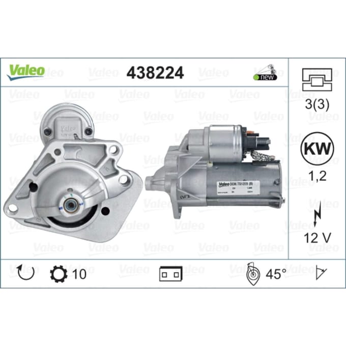 Starter VALEO 438224