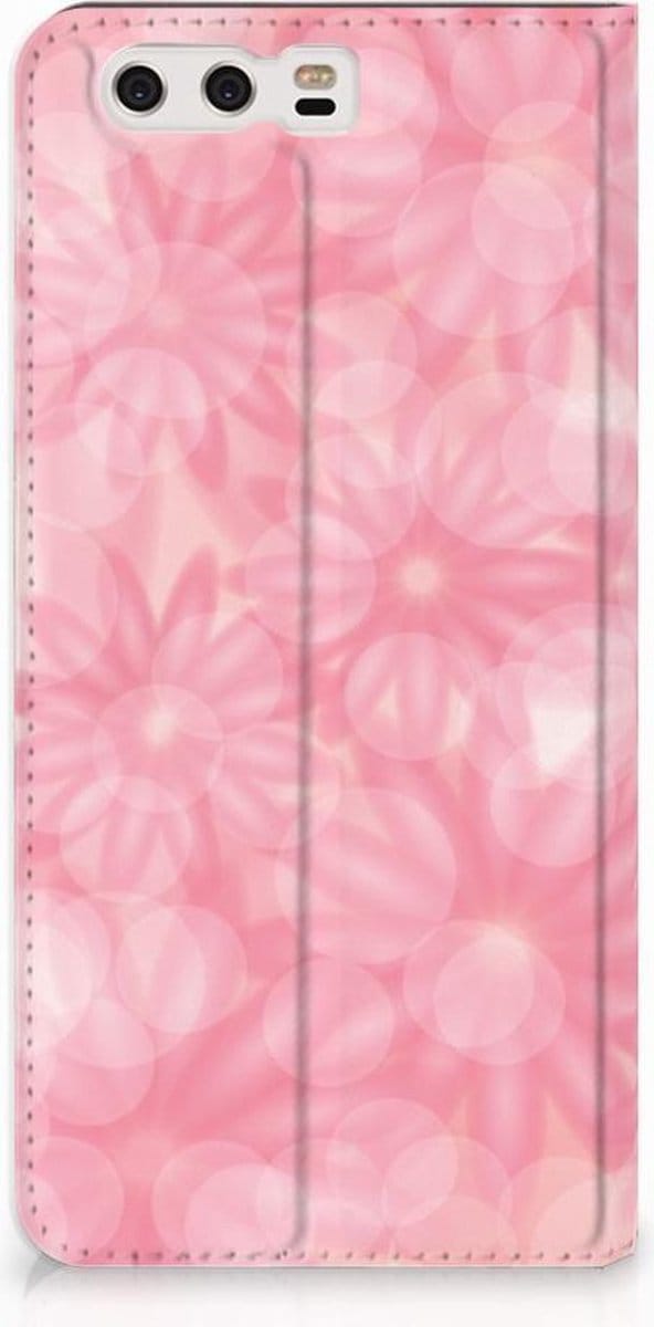 Book Case voor Huawei P10 Plus Smart Cover Spring Flowers