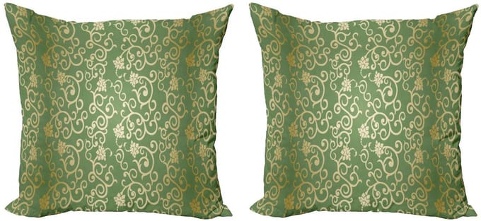 ABAKUHAUS Kussenhoezen Set – 2x45x45 cm – Dubbelzijdig bedrukt – Multicolor