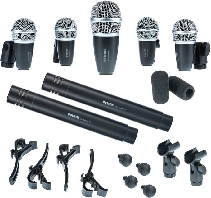Fame MS-DrumKit EZ - Microfoon set
