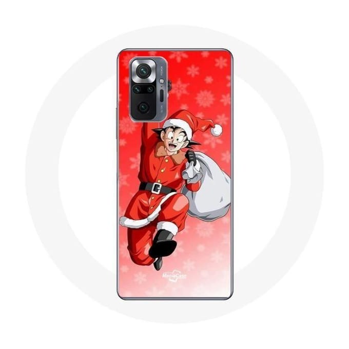 Coque pour Xiaomi Redmi Note 10 Pro Anime Son goku dragon ball Le jour de Noël 2023