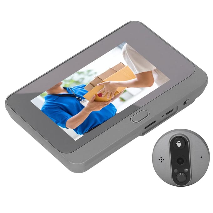 4.3in Digitale Deurspion WiFi Deurspion Anti Diefstal Slimme Video Deurbel Camera Bewegingsdetectie