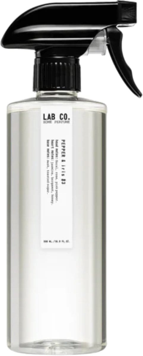 Lab Co. - Roomspray 'Pepper & Iris' (500ml)