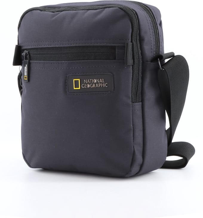 National Geographic Mutation Compacte Schoudertas 1,3L RFID Grijs - Grijs