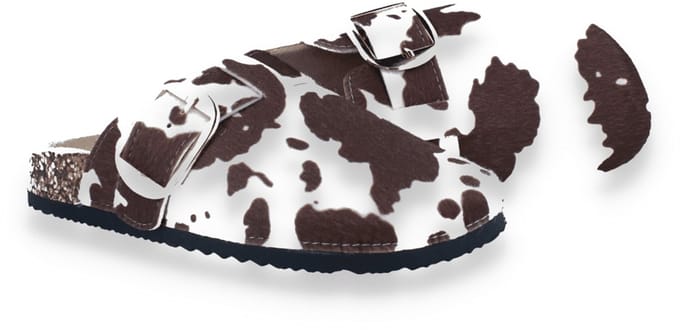 Mode-mania Dames Pantoffel | Bruin | Maat: 37