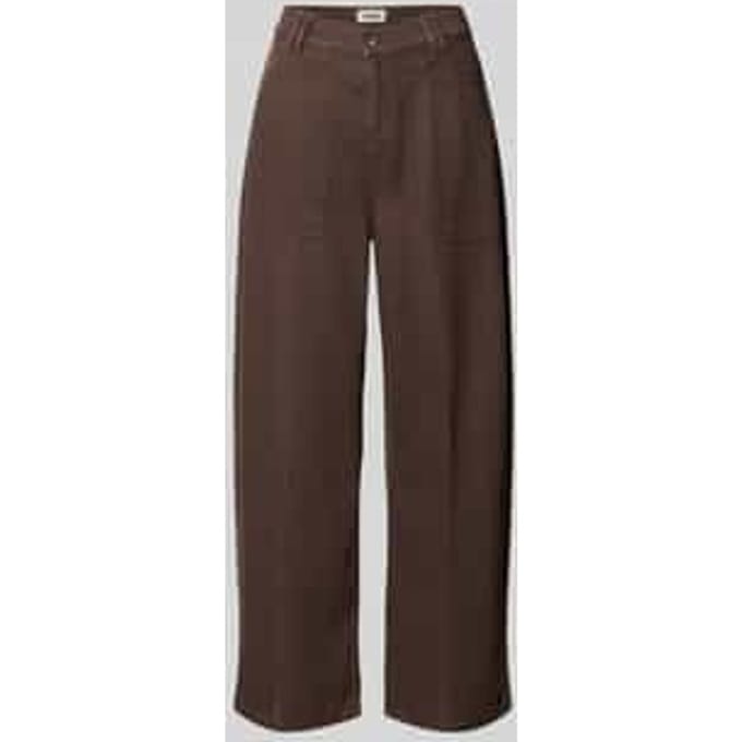 barrel fit broek met steekzakken model 'DERIVE'