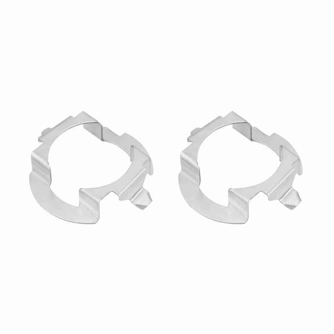 1 Paar H7 LED Koplamp Adapter Houder voor Benz B Klasse Opel white