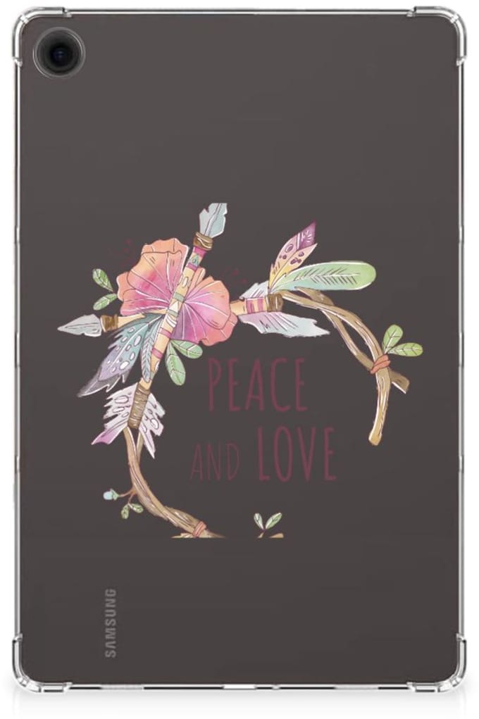Samsung Galaxy Tab A9 Plus Tablet Back Cover Boho Text