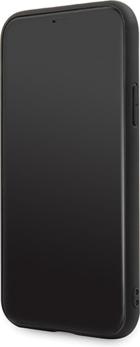 iPhone 11 Pro Backcase hoesje - Mercedes-Benz - Effen Zwart - Leer