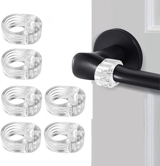 6 stuks deurhandvatsbuffer deurstopper voor deur en raam