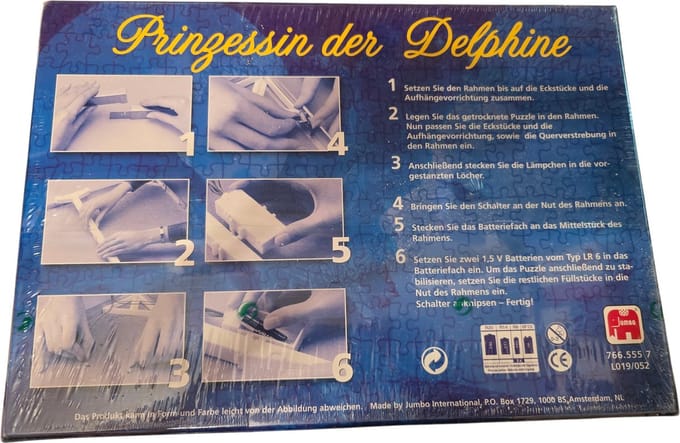 Jumbo Puzzel Princes van de Dolfijnen +Verlichting