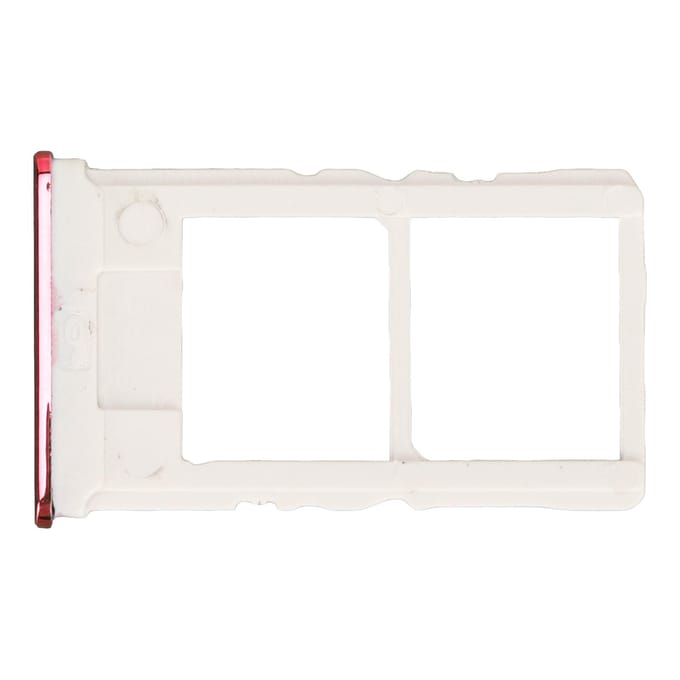 SIM-kaarthouder SIM-kaartsleuf Houder Vervanging voor Xiaomi Redmi K20 Mobiele Telefoon Rood rood