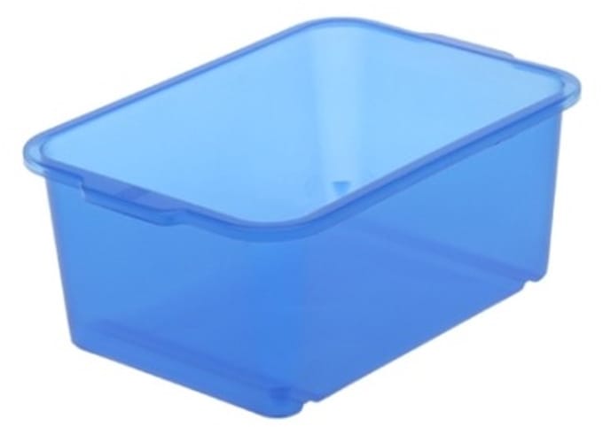 Mand Gesloten 25x17x10 - 2,8 L Transparant Ok Keeeper 10130