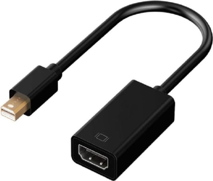 Mini DisplayPort naar HDMI Adapter – Voor MacBook, iMac, Microsoft Surface & Thunderbolt – Full HD 1080p – Zwart