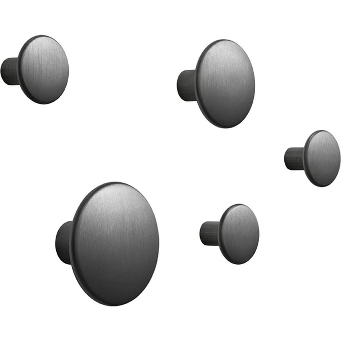 Muuto - The Dots Metal - Set - zwart